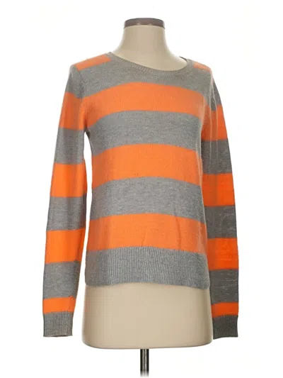Pre-owned Halogen Pullover Sweater In Orange