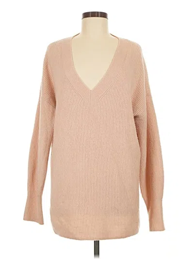 Pre-owned Halogen Pullover Sweater In Orange