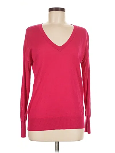 Pre-owned Halogen Pullover Sweater In Pink