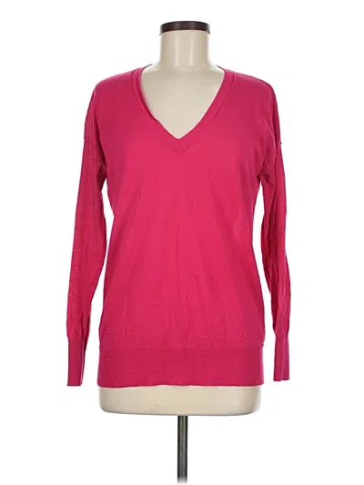 Pre-owned Halogen Pullover Sweater In Pink