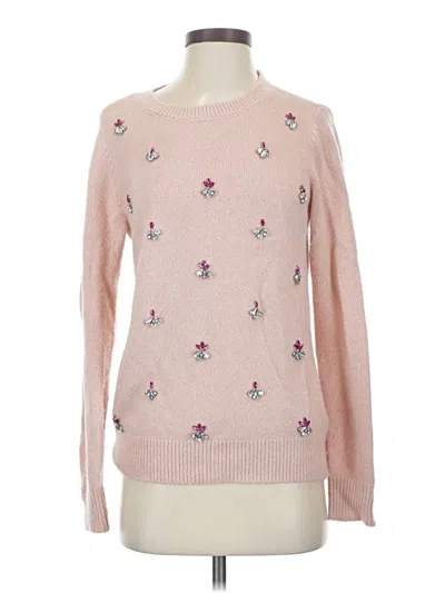 Pre-owned Halogen Pullover Sweater In Pink