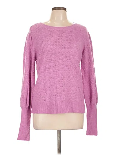 Pre-owned Halogen Pullover Sweater In Pink