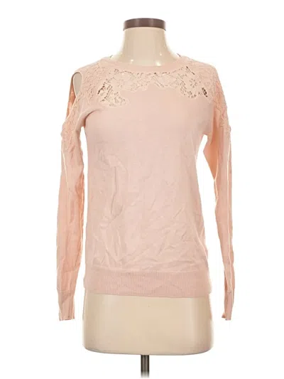 Pre-owned Halogen Pullover Sweater In Pink