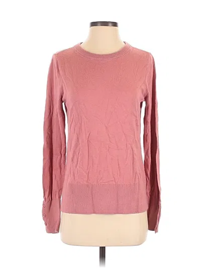 Pre-owned Halogen Pullover Sweater In Pink
