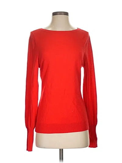 Pre-owned Halogen Pullover Sweater In Red