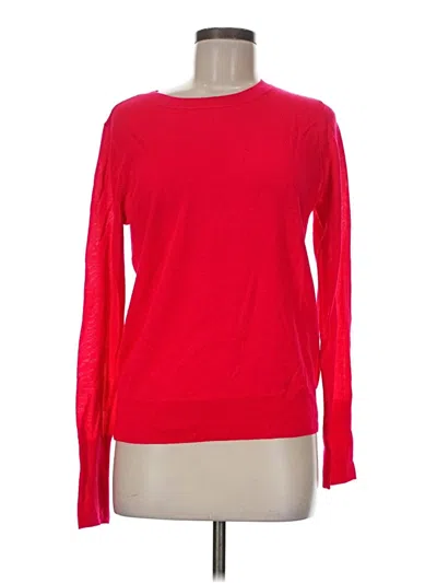Pre-owned Halogen Pullover Sweater In Red