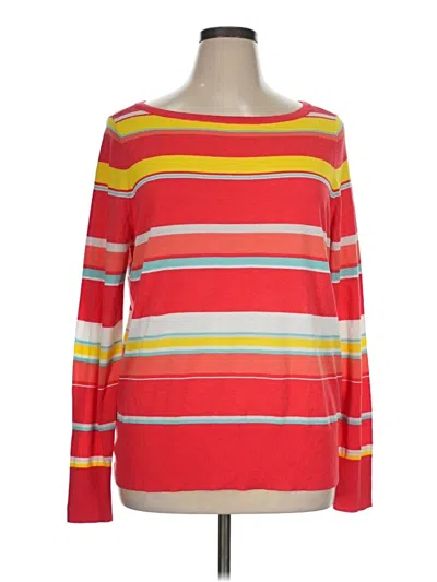 Halogen Pullover Sweater In Red