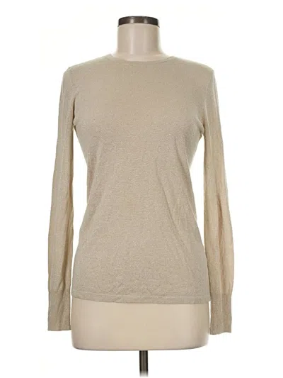 Pre-owned Halogen Pullover Sweater In Tan