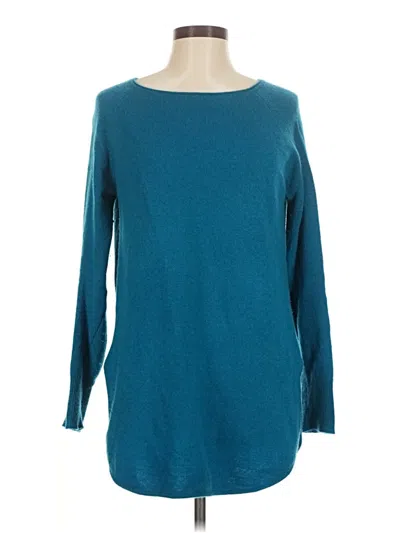 Pre-owned Halogen Pullover Sweater In Teal