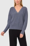 Halogen ® Raglan Rib Sweater In Metal Grey