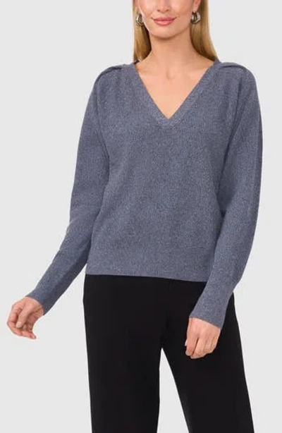 Halogen ® Raglan Rib Sweater In Metal Grey