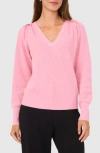 Halogen ® Raglan Rib Sweater In Plush Pink