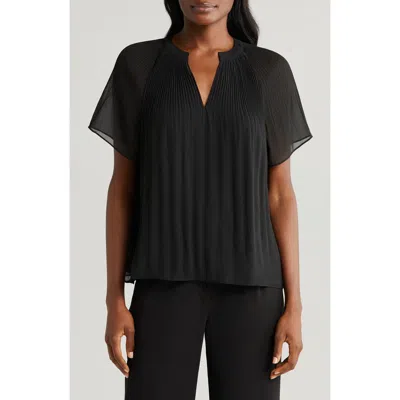 Halogen ® Release Pleat Blouse In Black