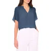 Halogen ® Release Pleat Blouse In Swift Seas Blue