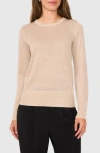 Halogen ® Rhinestone Button Sweater In Pearl Ivory
