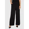 Halogen ® Rhinestone Trim Wide Leg Pants In Rich Black