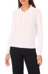 Halogen ® Rib Polo In White