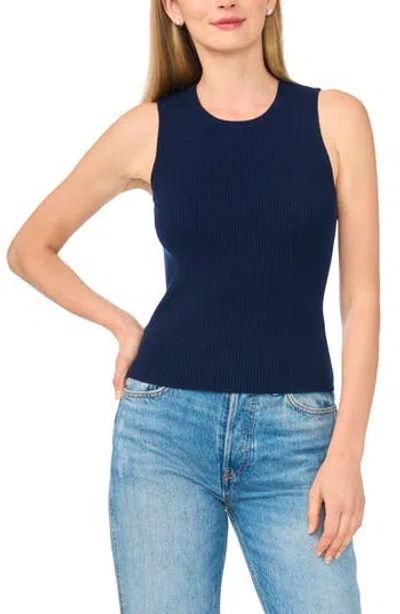 Halogen ® Rib Sweater Tank In Classic Navy