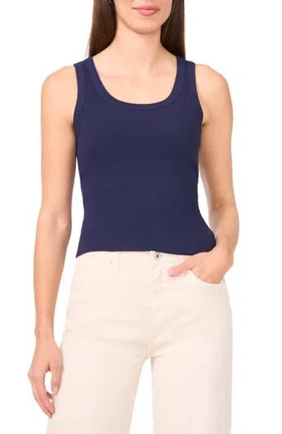 Halogen ® Rib Tank In Blue