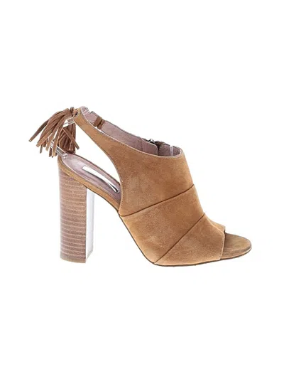 Pre-owned Halogen Sandals In Brown