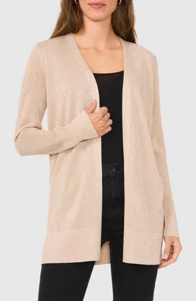 Halogen ® Shimmer Longline Cardigan In Pearl Ivory