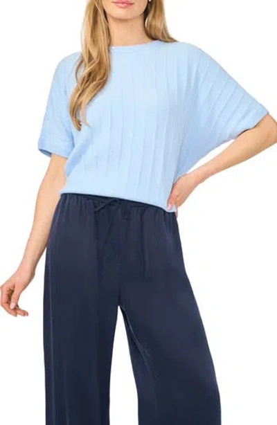 Halogen ® Short Dolman Sleeve Sweater In Blue