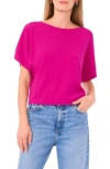 Halogen ® Short Sleeve Crop Sweater In Pink