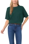 Halogen ® Short Sleeve Sweater In Green