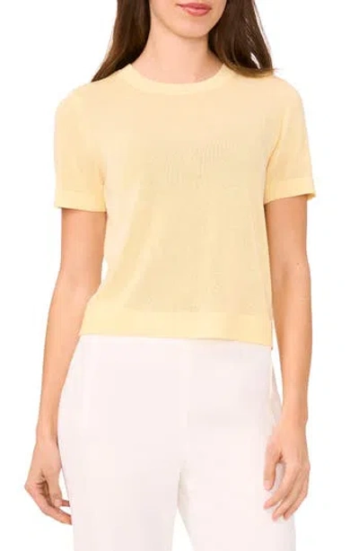 Halogen ® Short Sleeve Sweater In Green