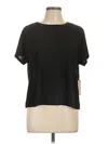 Halogen Short Sleeve T-shirt In Black