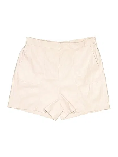 Pre-owned Halogen Shorts In Ivory
