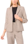 Halogen ® Shrunken Herringbone Blazer In Pink