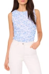 Halogen ® Side Ruched Sleeveless Top In Bright White