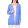 Halogen ® Side Slit Cardigan In Blue