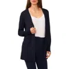 Halogen Side Slit Cardigan In Blue