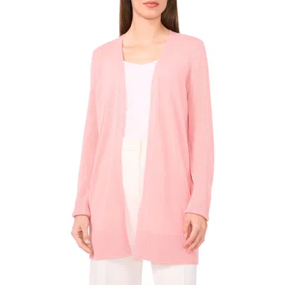 Halogen ® Side Slit Cardigan In Pink