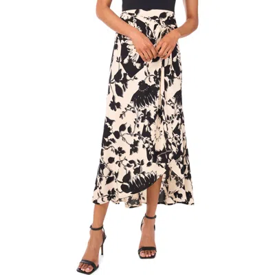 Halogen ® Side Tie Wrap Maxi Skirt In Black