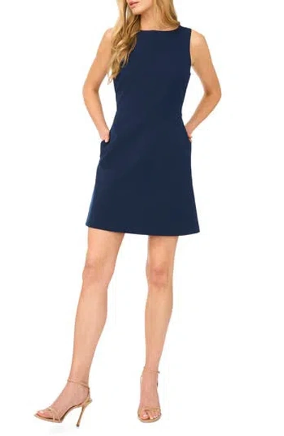 Halogen ® Sleeveless A-line Dress In Classic Navy