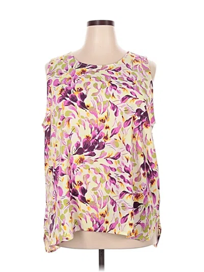 Halogen Sleeveless Blouse In Multi