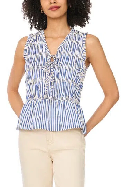 Halogen ® Sleeveless Ruffle Gathered Top In Multi