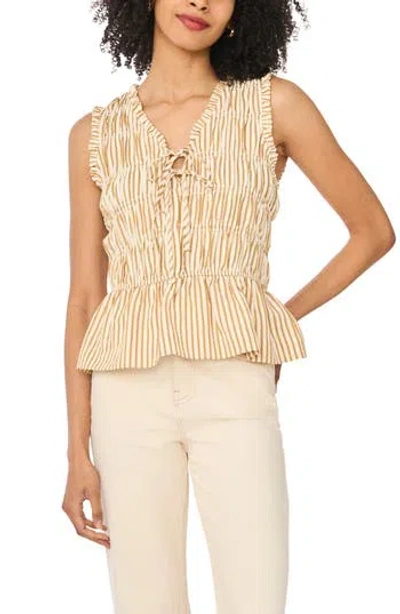 Halogen ® Sleeveless Ruffle Gathered Top In Multi