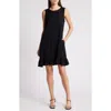 Halogen ® Sleeveless Shift Dress In Rich Black