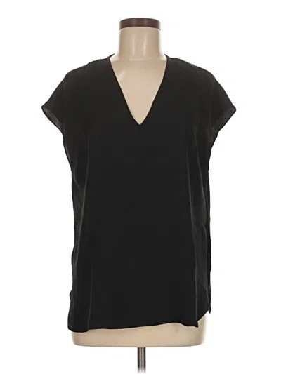 Pre-owned Halogen Sleeveless T-shirt In Black