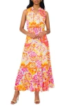 Halogen ® Smocked Bodice Cotton Midi Sundress