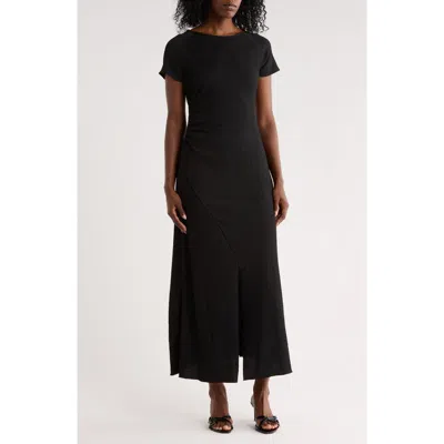 Halogen ® Smocked Day Dress In Black