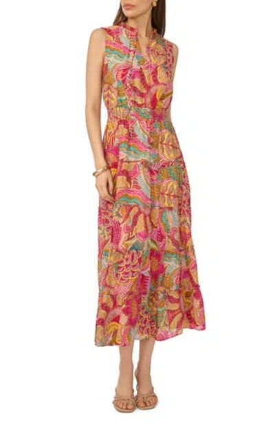 Halogen ® Smocked Tiered Sundress In Multi