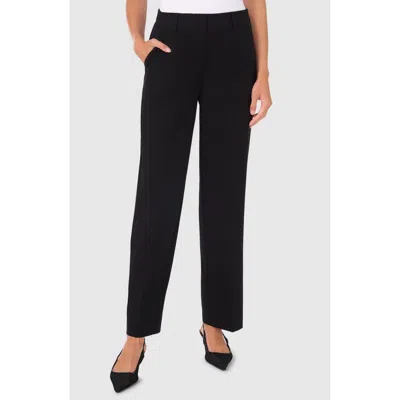 Halogen ® Square Pocket Straight Leg Pants In Rich Black