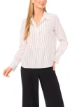 Halogen ® Stripe Woven Shirt In Black