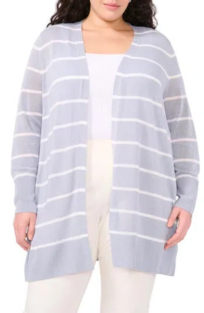 Halogen ® Stripe Longline Cardigan In Blue