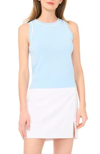 Halogen ® Stripe Trim Sweater Tank In Brown